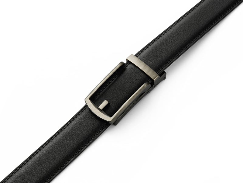 CHAOREN Mens Dress Belt - Ratchet Belt Leather 1 1/4" Comfort Click - Perfect Companion to Mens Dress Shoes - Image 4